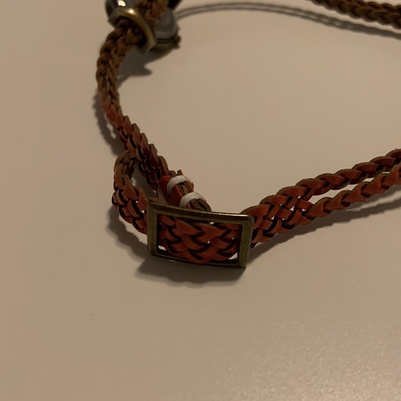 Strappy orange Boho watch - Picture 3 of 6